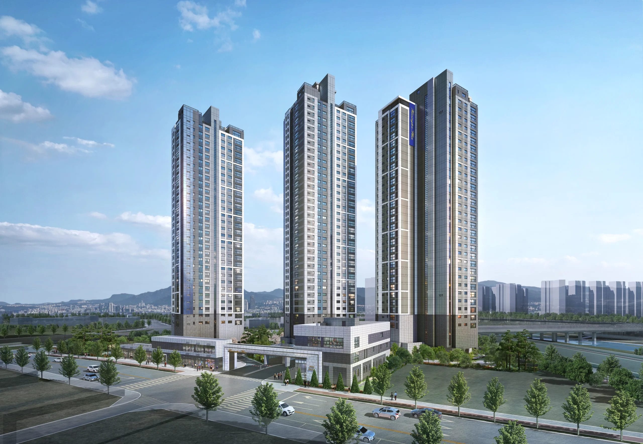 둔산 해링턴플레이스 리버파크 투시도